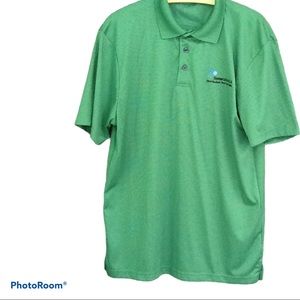 Port. Authority Lime Green Golf Shirt Size Medium